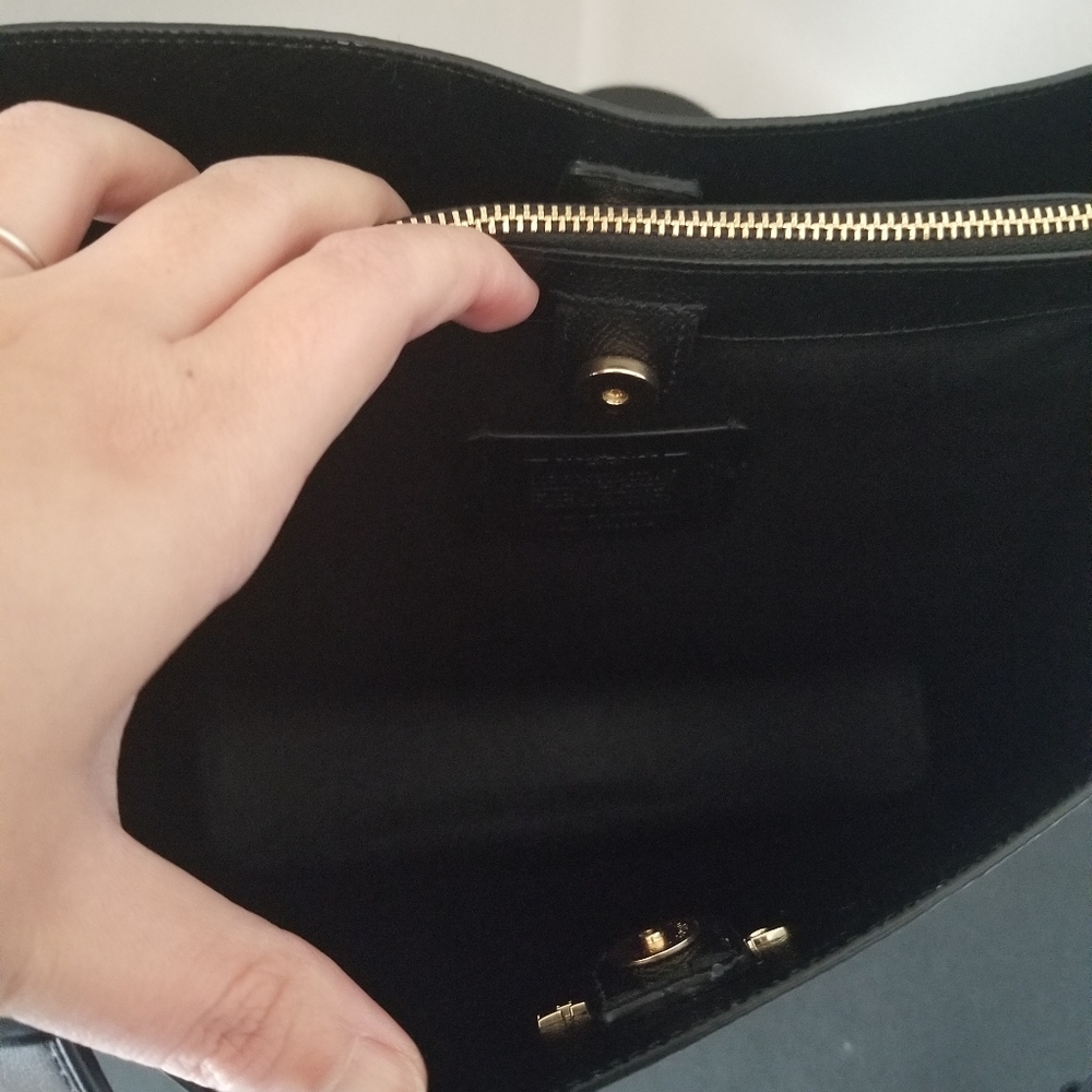 Coach Black and Brown Satchel - Picture 7 of 14